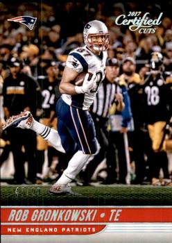 2017 Donruss Certified Cuts - Silver #59 Rob Gronkowski Front