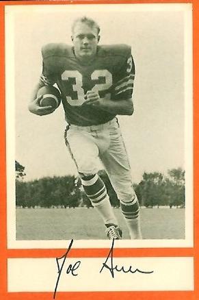 1967 Royal Castle Miami Dolphins #NNO Joe Auer Front
