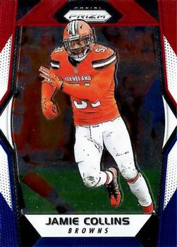 2017 Panini Prizm - Prizm Red, White and Blue #124 Jamie Collins Front