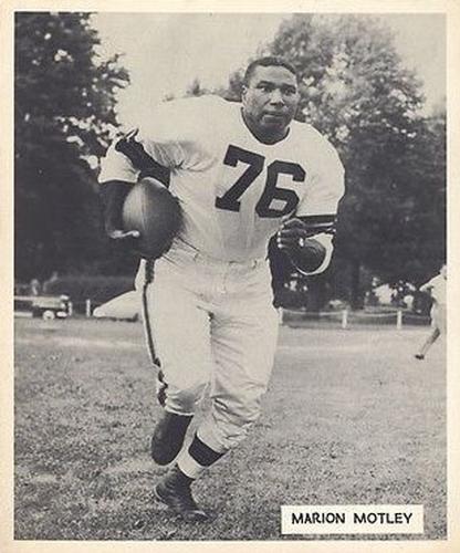 1950 Cleveland Browns Picture Pack #NNO Marion Motley Front