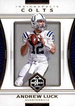 2017 Panini Limited #17 Andrew Luck Front