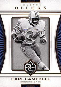 2017 Panini Limited #25 Earl Campbell Front