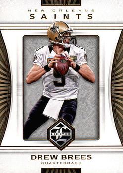 2017 Panini Limited #70 Drew Brees Front