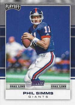 2017 Panini Playoff - Goal Line #154 Phil Simms Front