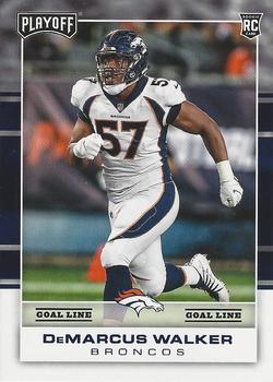 2017 Panini Playoff - Goal Line #271 DeMarcus Walker Front