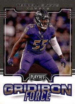 2017 Panini Playoff - Gridiron Force #12 Terrell Suggs Front
