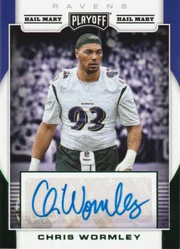2017 Panini Playoff - Rookie Signatures Hail Mary #RS-CW Chris Wormley Front