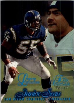 1997 Flair Showcase - Legacy Collection Row 1 (Grace) #55 Junior Seau Front