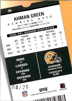 2003 Playoff Contenders - 2004 Hawaii Trade Conference #59 Ahman Green Back