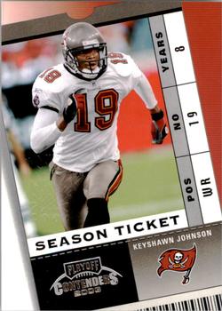 2003 Playoff Contenders - 2004 Hawaii Trade Conference #88 Keyshawn Johnson Front