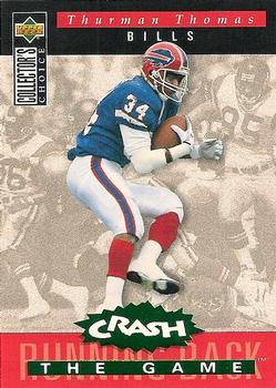 1994 Collector's Choice - You Crash the Game Green Foil #C12 Thurman Thomas Front