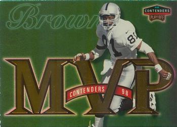 1998 Playoff Contenders - MVP Contenders #12 Tim Brown Front
