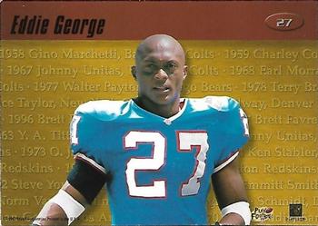 1998 Playoff Contenders - MVP Contenders #27 Eddie George Back