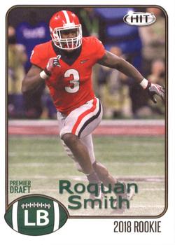 2018 SAGE HIT #76 Roquan Smith Front