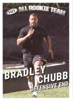 2018 SAGE HIT #130 Bradley Chubb Front