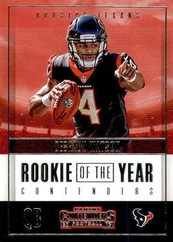 2017 Panini Contenders - Rookie of the Year Contenders #RY-2 Deshaun Watson Front