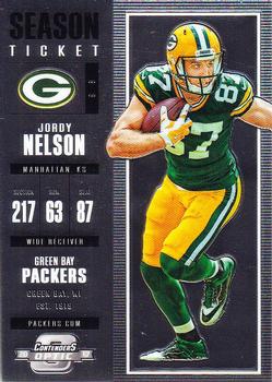 2017 Panini Contenders Optic #30 Jordy Nelson Front