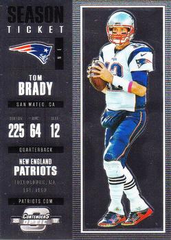 2017 Panini Contenders Optic #86 Tom Brady Front