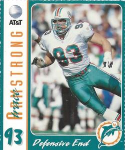 1996 AT&T Miami Dolphins #NNO Trace Armstrong Front