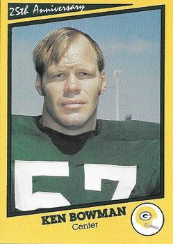1990 Green Bay Packers 25th Anniversary #10 Ken Bowman Front