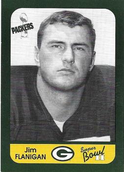 1991 Champion Cards Green Bay Packers Super Bowl II 25th Anniversary #3 Jim Flanigan Front