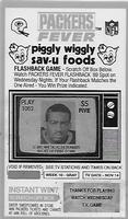 1990 Green Bay Packers Schultz Piggly Wiggly #118 Carl Bland Front
