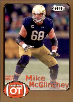 2018 SAGE HIT - Gold #78 Mike McGlinchey Front