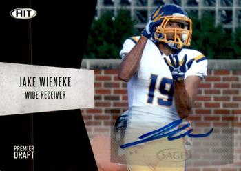 2018 SAGE HIT - Autographs Black #A-15 Jake Wieneke Front