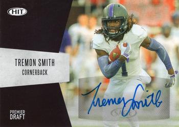 2018 SAGE HIT - Autographs Black #A-73 Tremon Smith Front