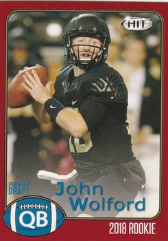 2018 SAGE HIT - Red #14 John Wolford Front