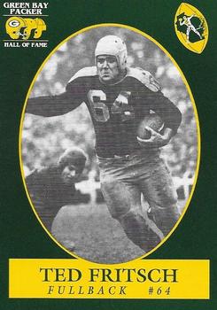 1992 Green Bay Packer Hall of Fame #35 Ted Fritsch Front
