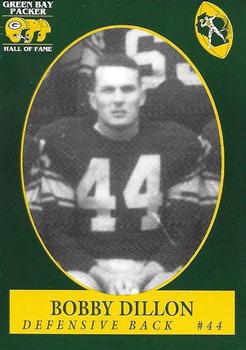 1992 Green Bay Packer Hall of Fame #45 Bobby Dillon Front