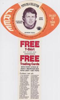 1976 Pepsi Discs #5 Jerry Sherk Front