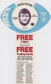 1976 Pepsi Discs #36 Ron Pritchard Front