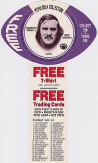 1976 Pepsi Discs #40 John Shinners Front