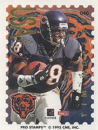 1995 Pro Stamps #040 Tim Worley Front