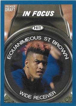 2018 SAGE HIT - Blue #49 Equanimeous St. Brown Front