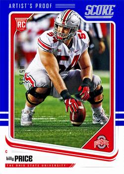 2018 Score - Artist's Proof #422 Billy Price Front