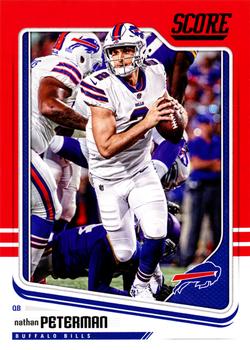 2018 Score - Red #40 Nathan Peterman Front