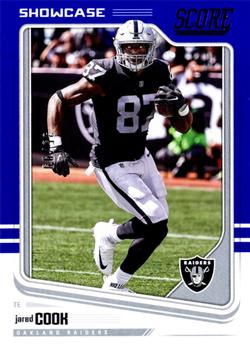 2018 Score - Showcase #254 Jared Cook Front