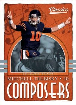 2018 Panini Classics - Composers #11 Mitchell Trubisky Front