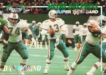 1993 Stadium Club - Super Teams #NNO Miami Dolphins Front