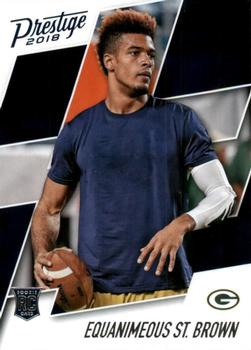 2018 Panini Prestige #292 Equanimeous St. Brown Front