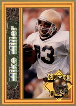 1993 Notre Dame Fighting Irish #NNO Mike Miller Front