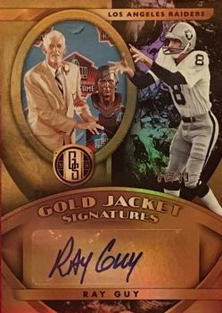 2018 Panini Gold Standard - Gold Jacket Signatures #GJS-RG Ray Guy Front