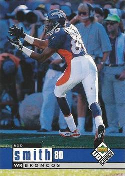 1998 UD Choice Denver Broncos #DB8 Rod Smith Front