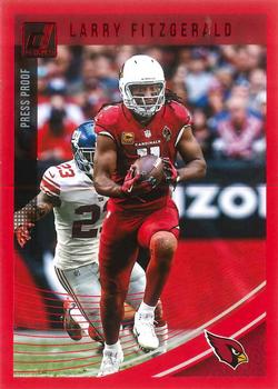 2018 Donruss - Press Proof Red #2 Larry Fitzgerald Front