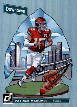 2018 Donruss - Downtown #DT-18 Patrick Mahomes II Front