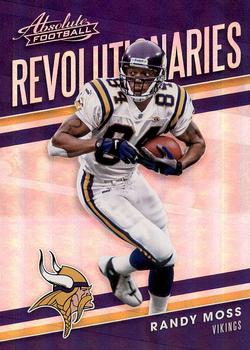 2018 Panini Absolute - Revolutionaries #RE-RM Randy Moss Front