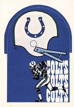 1976 Sunbeam NFL Stand-ups #NNO Baltimore Colts Front